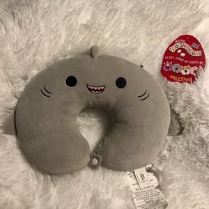 Squishmallows Gordon the Shark neck pillow